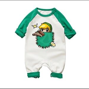 Baby rompers Legend Of Zelda baby clothes.